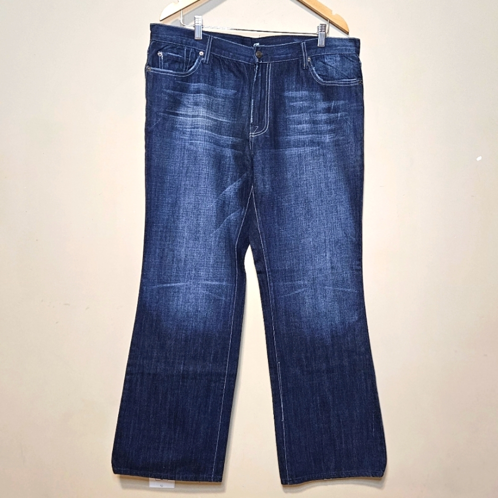 7 For All Mankind Bootcut Dark Wash Size 42 - Plus Size